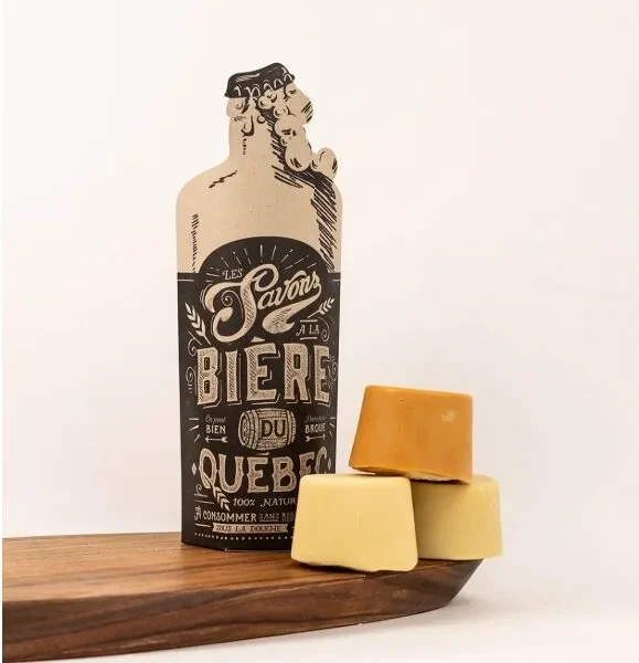 DILIGENCES - savon en barre ensemble bière